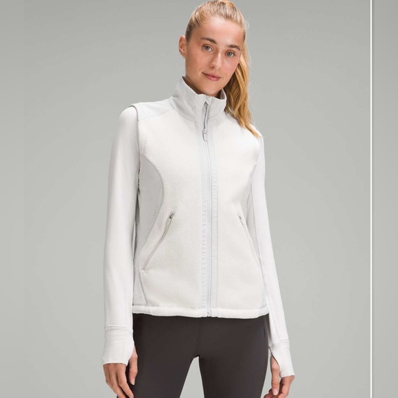lululemon athletica Jackets & Blazers - Lululemon Fleece-Lined Running Vest
🤍Bone / Vapor